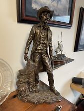 Cowboy statue. tall for sale  Meredith