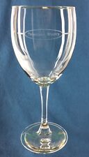 Tarsitano Winery Vineyard Cellars Souvenir Wine Glass 7.25" Conneaut Ohio for sale  Shipping to South Africa