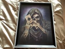 Large framed skull for sale  Shipping to Ireland