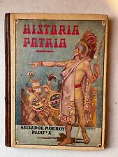 Livro de história mexicano antigo HISTORIA PATRIA para professores da década de 1960 comprar usado  Enviando para Brazil