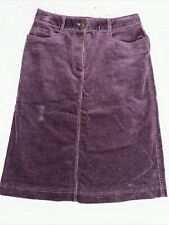 Purple cord skirt for sale  CONWY