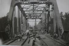 Armário Antigo Foto 1908 ~ Portland Oregon Bnsf Railroad Construção Da Ponte, usado comprar usado  Enviando para Brazil