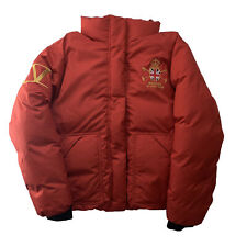 Polo Ralph Lauren Mercer Club Red Puffer Equestrian Down Jacket Winter Coat for sale  Shipping to South Africa