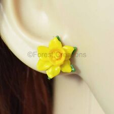 Daffodil stud earrings for sale  SWINDON