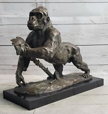 Bronze gorilla king for sale  Westbury