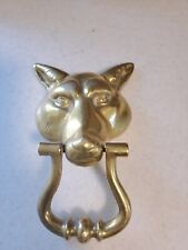 Vintage brass fox for sale  Coventry