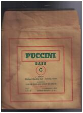 Puccini Brand Gut String G para contrabaixo, contrabaixo vertical, baixo violino vintage comprar usado  Enviando para Brazil