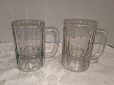 Faceted glass beer for sale  Westland