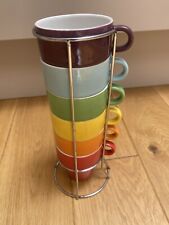 Set stackable coffee for sale  ISLEWORTH