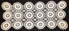 Rectangle white crochet for sale  Mansfield