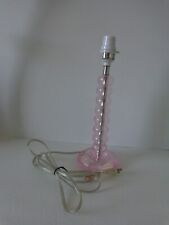 Pink table lamp for sale  Patterson