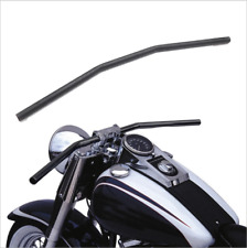 1X Guidão de barras de arrasto de motocicleta preto 1" 25mm para Harley Custom Bobber Chopper comprar usado  Enviando para Brazil