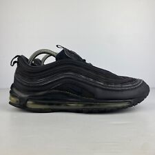 Nike Running Shoes Mens US 9 EU 42.5 Triple Black Air Max 97 Sneakers for sale  Shipping to South Africa