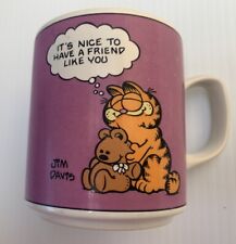 Taza de café vintage 1978 Garfield ~ Its Nice to Have a Friend Like You ~ 12 oz segunda mano  Embacar hacia Argentina