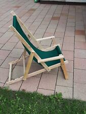 Liegestuhl klappbar Holz gebraucht kaufen  Bad Emstal
