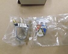 Used, NEW 1955 56 FORD THUNDERBIRD FORD CREST EMBLEM WITH CHROME RETAINER for sale  Shipping to South Africa