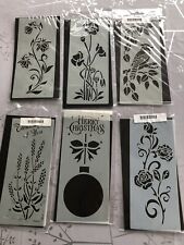 Glitz craft stencils for sale  CHELTENHAM