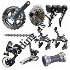 Shimano Tiagra 4700 2X10 Speed Full Road Groupset 50-34T/52-36/165/170/172.5/175 comprar usado  Enviando para Brazil