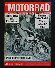 Das Motorrad 03/70 Greeves Pathfinder mit 175er Puch-Motor, Klotz-Motorräder, usado segunda mano  Embacar hacia Argentina