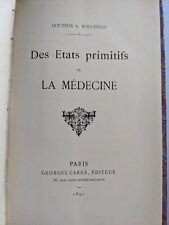 Etats primitifs médecine d'occasion  Expédié en Belgium