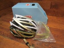 CASCO DE CARRERAS BELL VOLT BICICLETA DE CARRETERA - FLORES DORADAS - PEQUEÑO - 51-55 CM segunda mano  Embacar hacia Argentina