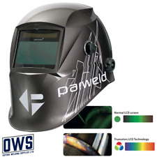 Parweld XR938H grey large view 5-13 auto welding & grinding helmet TRUE COLOUR, used for sale  Shipping to South Africa