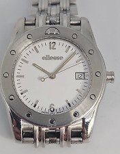 2000s Men's ELLESSE 03-0087 500 Series Swiss Movt 100M WR 7 Jewels 36mm Watch for sale  Shipping to South Africa
