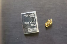 Pepitas de plata y oro de Alaska Valcambi de 1 gramo segunda mano  Embacar hacia Argentina