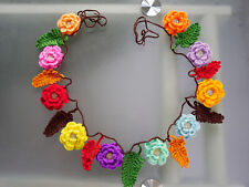 Crochet bunting garland for sale  Shipping to Ireland