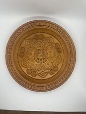 plate gorgeous wood carved for sale  Lake Alfred