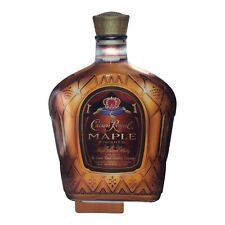 Crown Royal Maple garrafa de uísque placa de papelão licor casa bar homem caverna decoração comprar usado  Enviando para Brazil