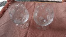 Pair tudor crystal for sale  WHITSTABLE