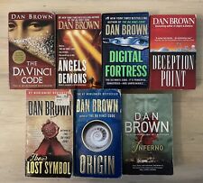 Dan Brown Los 7 Libros - Robert Langdon Set 1-5 +2 - Código Da Vinci - Lote de 7 PB, usado segunda mano  Embacar hacia Argentina