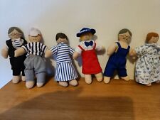 Fabric doll family for sale  HOPE VALLEY