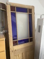 stained glass door internal for sale  LONDON