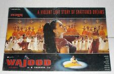Usado, CARTÃO DE LOBBY RARO WAJOOD 7 peças Bollywood Orig 1998 Nana Patekar Madhuri Dixit 24X16 comprar usado  Enviando para Brazil