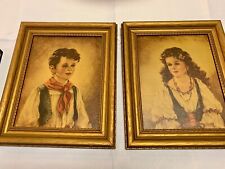 Vintage pair framed for sale  Laredo