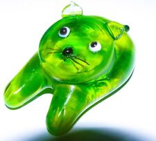 Glass animal green for sale  ST. NEOTS