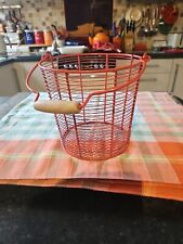 Red wire basket for sale  BEDFORD