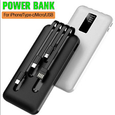 CARICABATTERIE PORTATILE POWER BANK 20000mAh USB MICRO TIPO-C LIGHTNING vari col usato  Casagiove