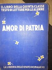 Amor patria libro usato  Italia