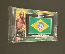 2011 TOPPS UFC TITLE SHOT ANDERSON SILVA BANDEIRA PATCH SP! BRASIL 🐐 comprar usado  Enviando para Brazil