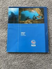 Padi wreck diving for sale  SWINDON