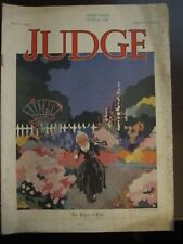 Revista Judge 12 de mayo de 1923 Las tuberías de pan Art Deco 57 segunda mano  Embacar hacia Argentina