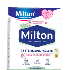 Milton sterilising tablets for sale  LONDON