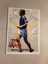 FOOTBALL CARTE PANINI 1994 PATRICK BATTISTON EQUIPE FRANCE METZ ASSE BORDEAUX AS d'occasion  Lizy-sur-Ourcq