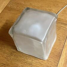 Used, ikea ice cube lamp Desk Light Frosted Glass for sale  Shipping to South Africa