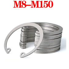 M8-M150 V2A acero inoxidable Seegering anillos marinos anillo de seguridad anillos de ranura segunda mano  Embacar hacia Mexico