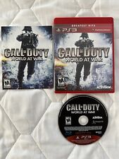 Call of Duty: World at War (PS3) CIB completo com manual e testado - Frete grátis comprar usado  Enviando para Brazil