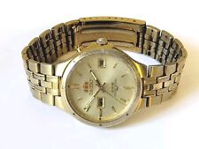 Usado, Relógio masculino Orient 3 estrelas 50m vintage automático 21 joias Japão corrida  comprar usado  Enviando para Brazil